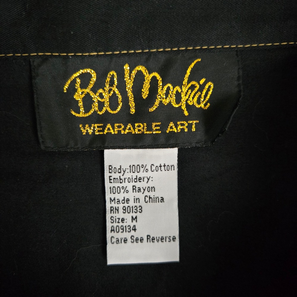 Vtg 90s Bob Mackie ABC Alphabet Button-Up Shirt Womens M Teacher School Crayon - Picture 3 of 11